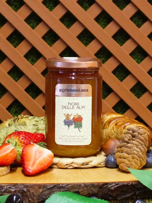 Miel fleurs des alpes - Agrimontana