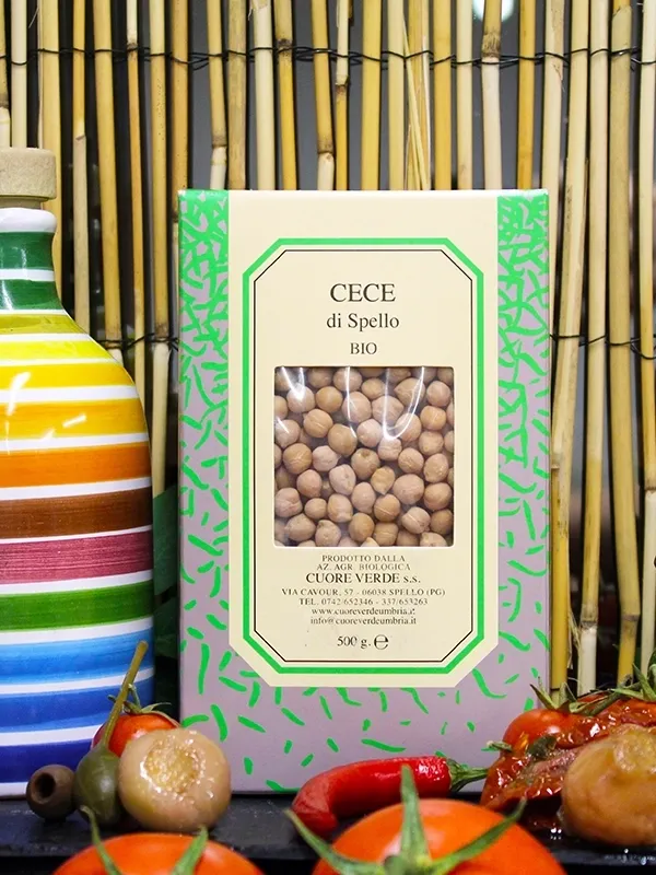 Pois chiches de Spello - bio - Cuore Verde Natura