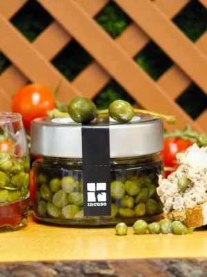 Fleurs de câpres de Pantelleria à l'huile d'olive evo - Incuso