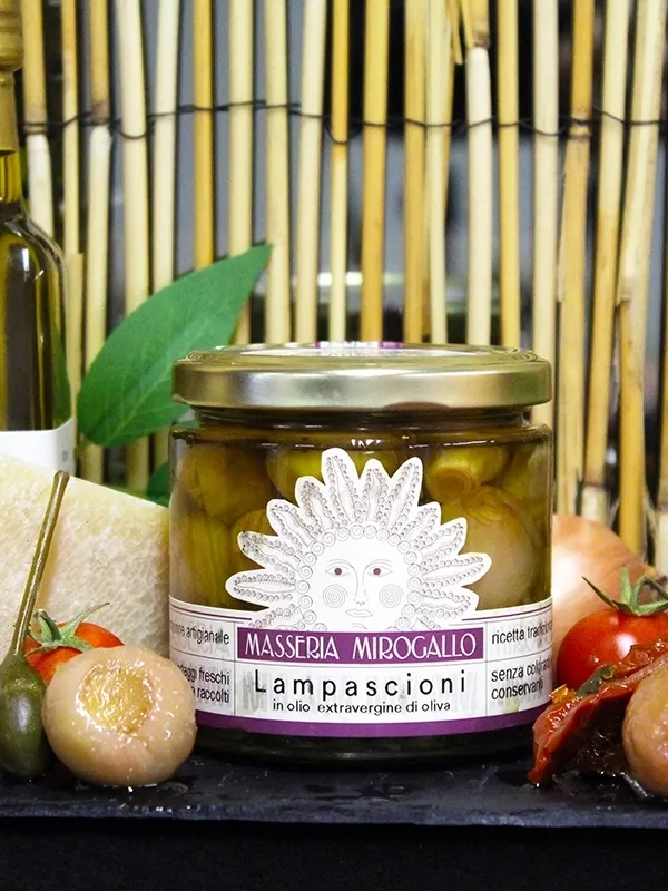 Lampascioni à l'huile d'olive - Masseria Mirogallo