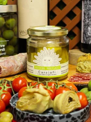 Artichauts à l'huile d’olive - Masseria Mirogallo