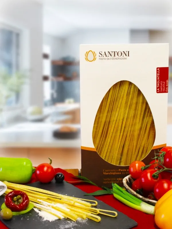 Tagliatelle aux oeufs à la truffe d'été - Pasta Santoni