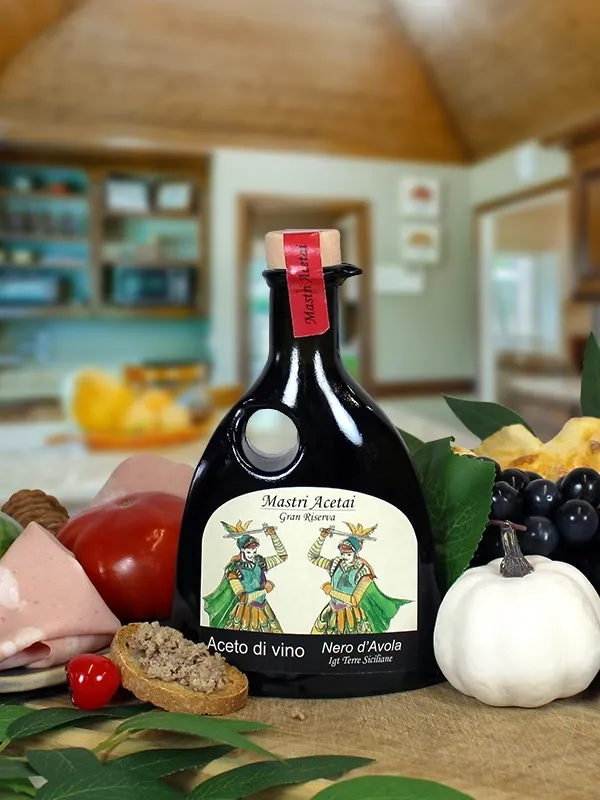 Vinaigre rouge réserve cépage nero d'Avola - Trazzere Del Gusto