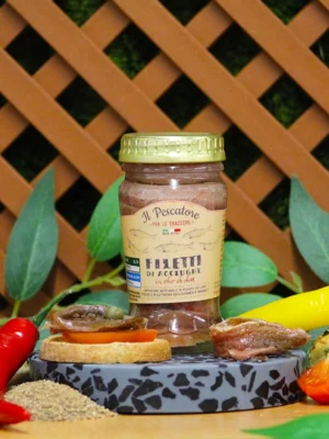 Filets d'anchois à l'huile d’olive - Trazzere Del Gusto