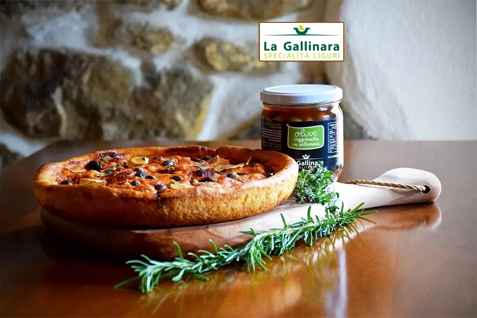 Logo La Gallinara et olives Taggiasche