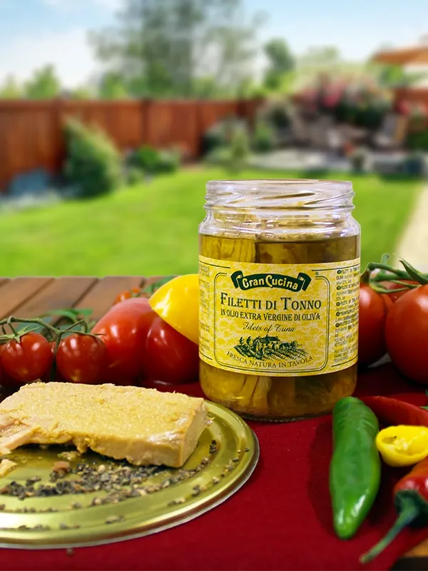 Filet de thon à l'huile d'olive extra vierge - Gran Cucina