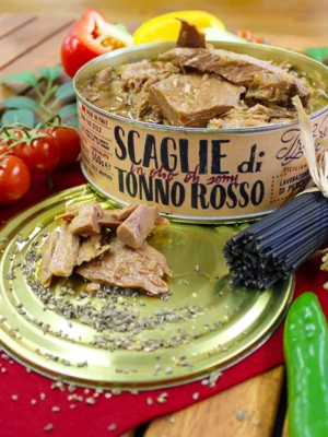 Copeaux de thon rouge à l'huile d'olive extra vièrge - Trazzere del Gusto