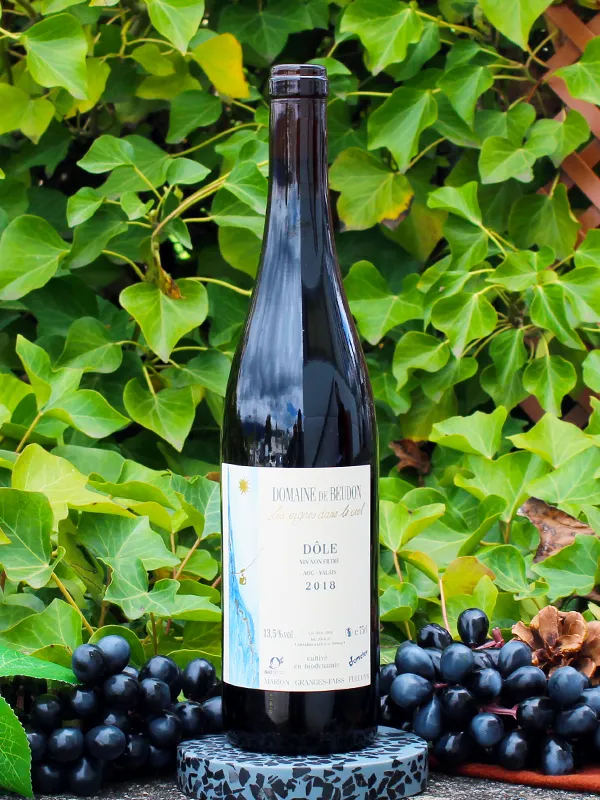 Bouteille de Dôle AOC Valais 2018 du Domaine de Beudon