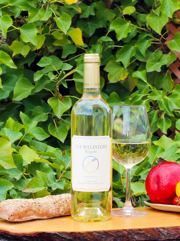 Bouteille d'Aligoté du Domaine des Balisiers