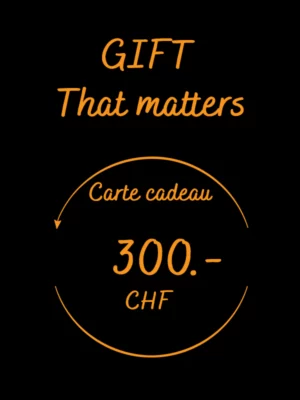 Carte cadeau d'une valeur de 300.- CHF