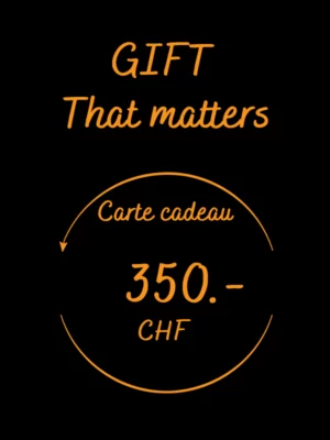 Carte cadeau d'une valeur de 350.- CHF