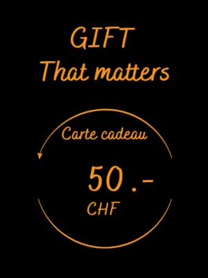 Carte cadeau d'une valeur de 50.- CHF